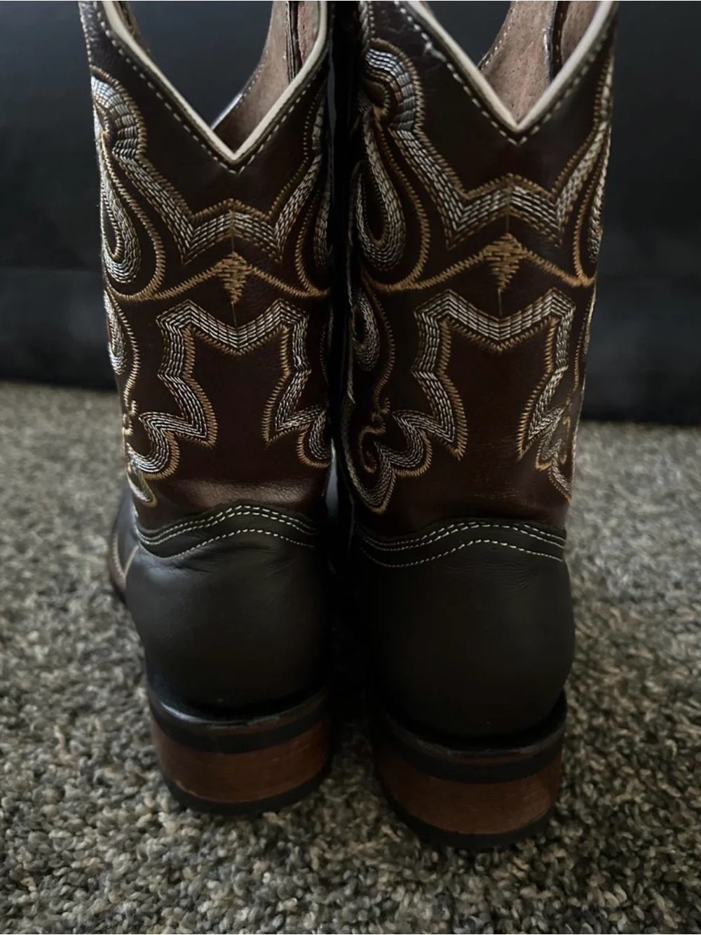 Corral Brown Leather Cowboy Boot (Brown)